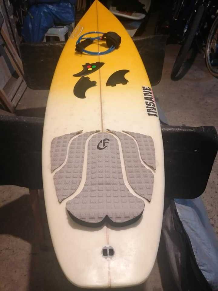 Fishtail 6.4 Malibu evolution funboard prancha de surf nsp torq FCS