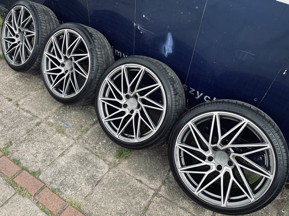 Alufelgi 5x112 19 Cali KT20 Audi A3 A4 VW Golf Skoda Octavia Sea OPONY