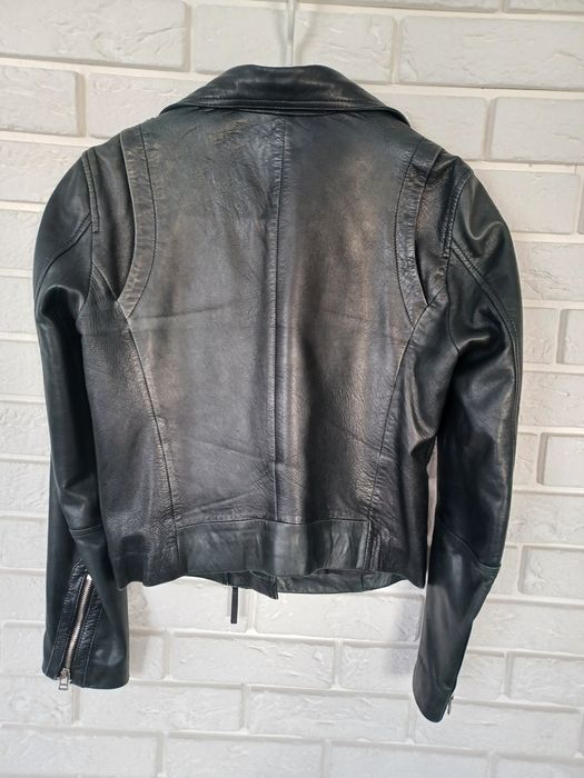 Skórzana kurtka ramoneska r S Stradivarius