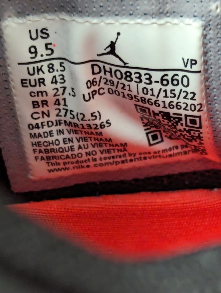 Buty Nike Jordan 36 flipped infrared