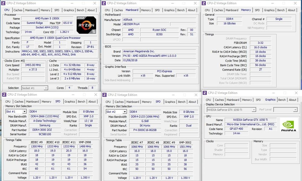 Zestaw komputerowy[R5 1500X, GTX 1050Ti, 16Gb, 1Tb SSD]monitor+gratisy
