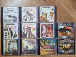 12 płyt Kolekcja Optimus Pascal, encyklopedie i gra Clash