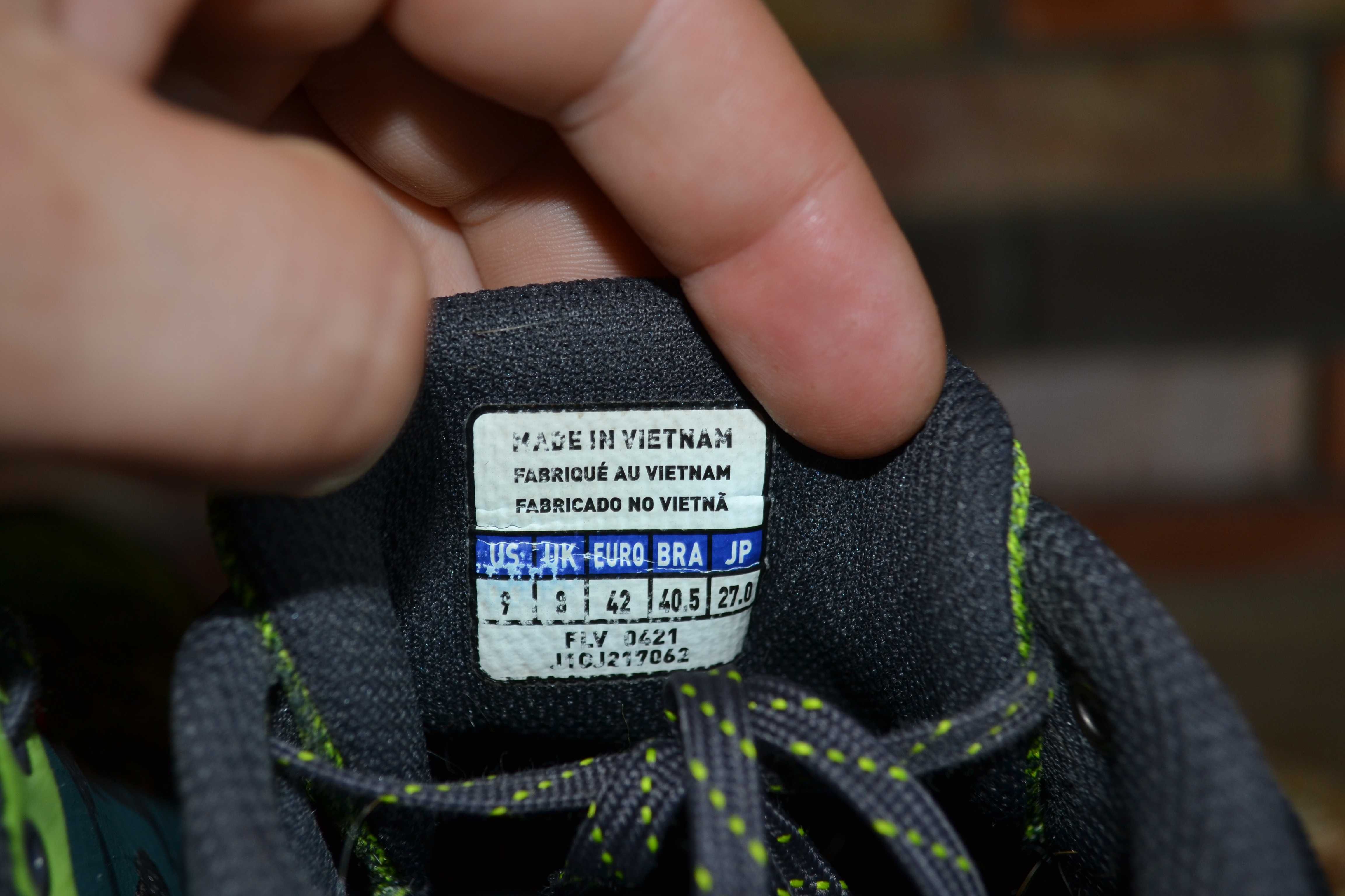 Кроссовки Mizuno Wave Nujin 8 Оригинал Размер 42 Стелька 27 см