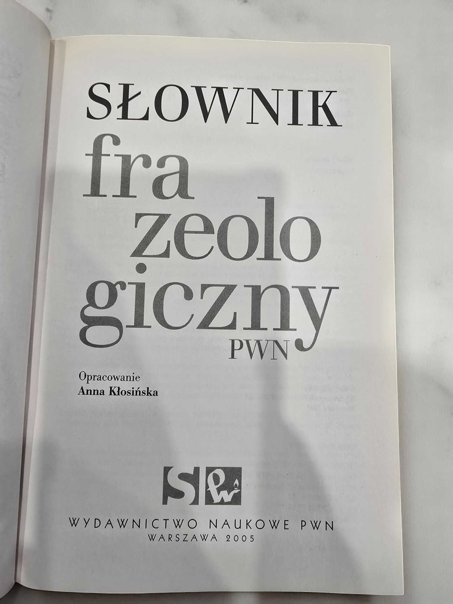 Słownik frazeologiczny PWN