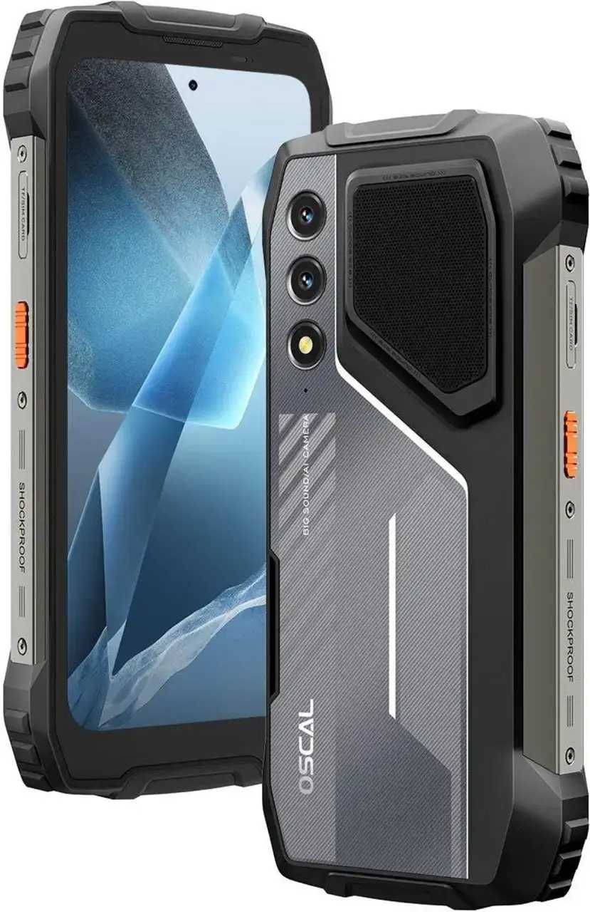 Смартфон Blackview Oscal Pilot 1 Black 6/256Gb 15000mAh +ремешок