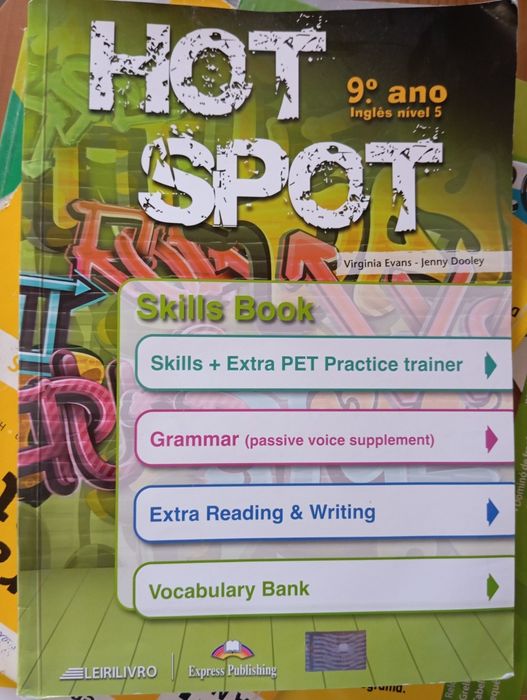 Caderno de inglês