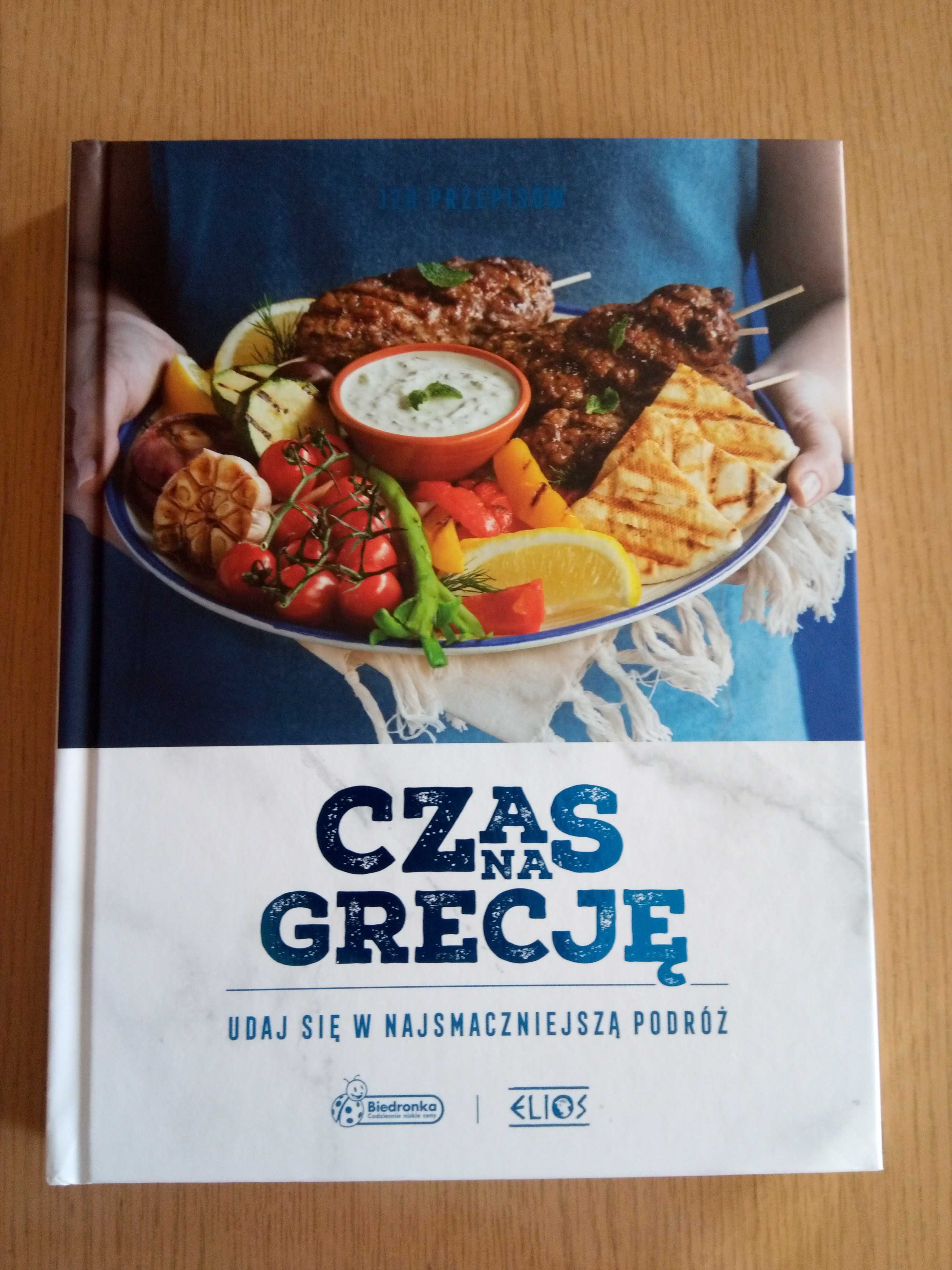 Książka z przepisami "Czas na Grecję"