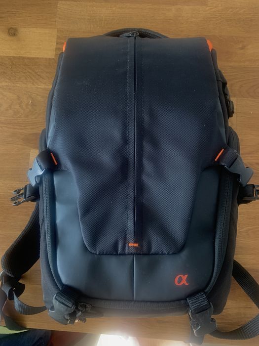 Mochila Sony Alpha. Muito bom estado.