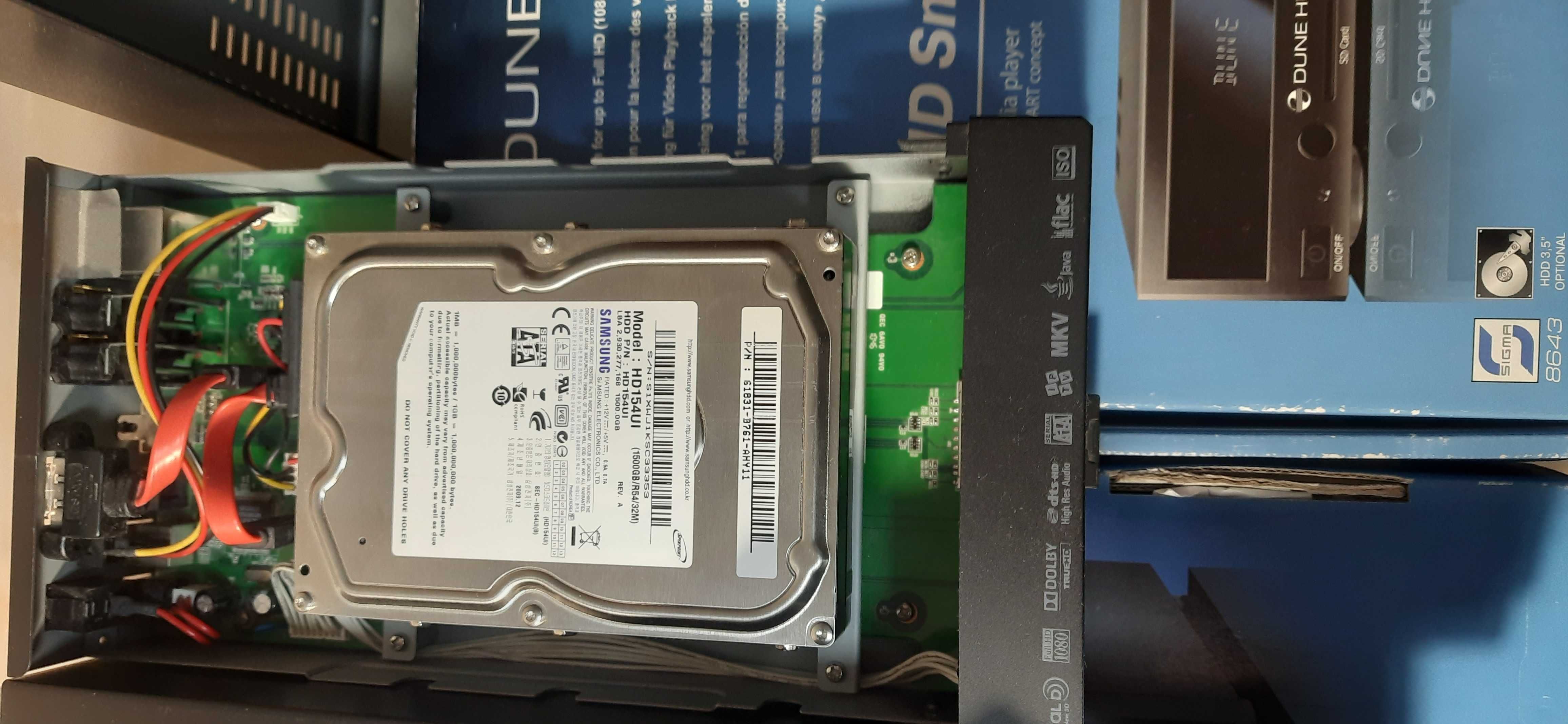 Медіаплеєр Dune HD Smart D1 з диском SAMSUNG
