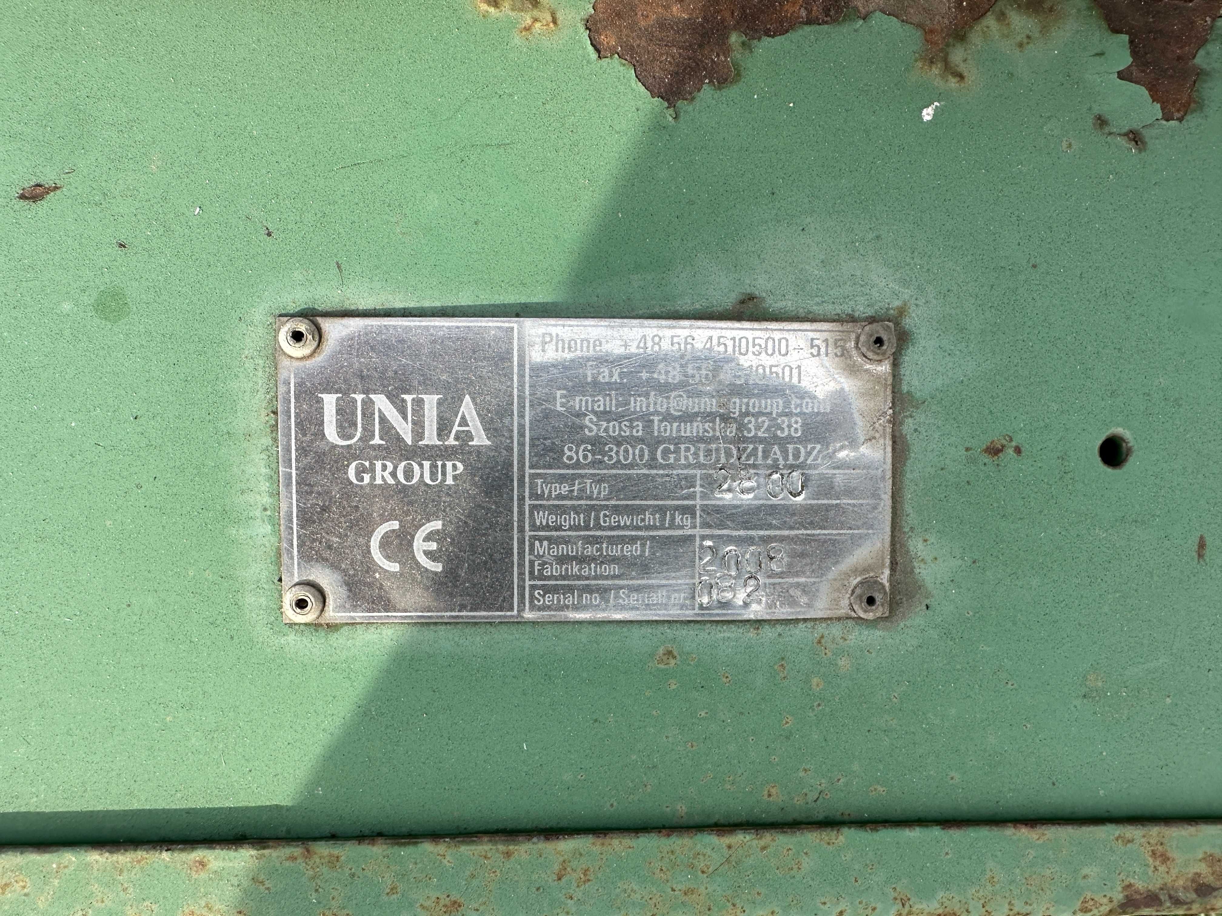 UNIA GROUP Польща мульчувач