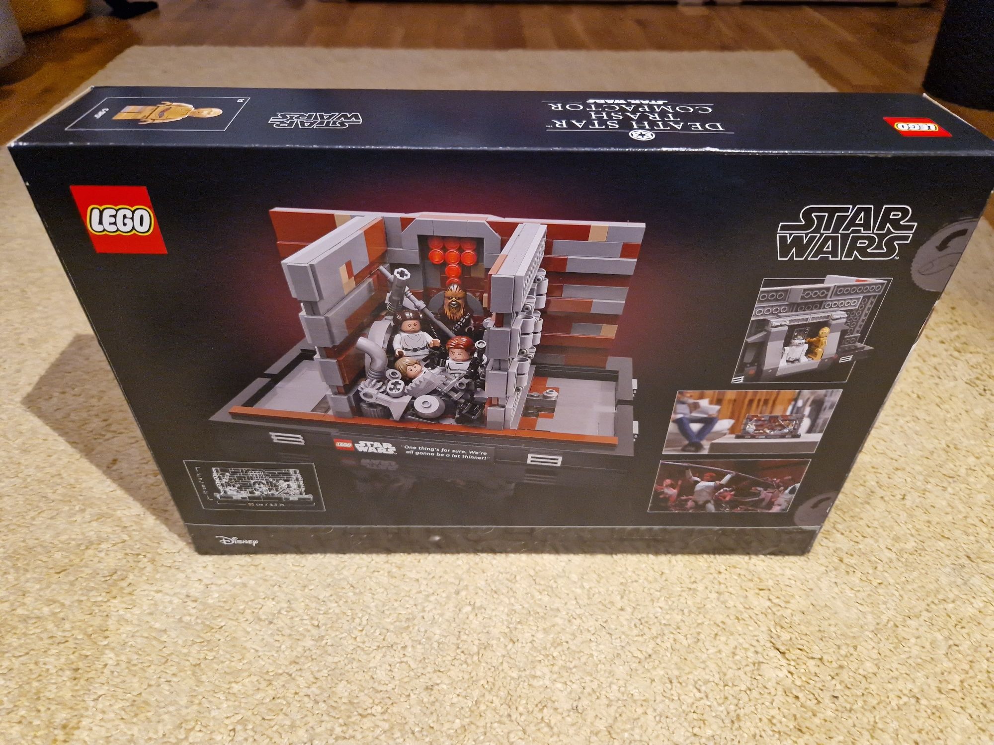 Lego 75339 Star Wars - Diorama Zgniatarka odpadów na Gwieździe Śmierci