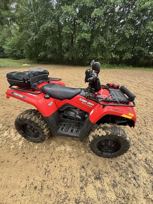 Can am outlander 400 zarejestrowany l7e 2011r