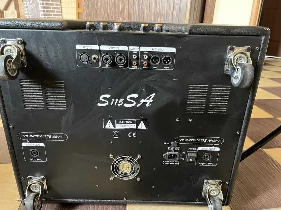 Проф. акустіка SoundKing S 115 SA. 700 Вт. колонки-саб-мікрофон  Б/у.