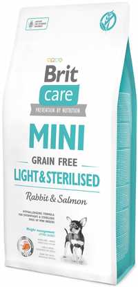 Brit Care Mini Grain Free Light Sterilised 2Kg