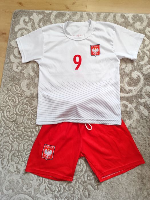 Strój Lewandowski piłkarski WF 128 134