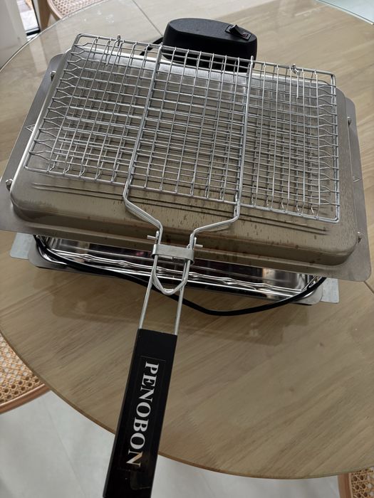 Grelhador eletrico sem fumo