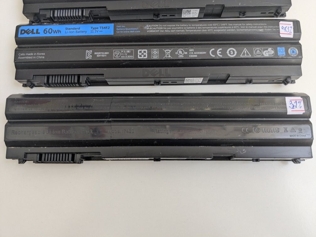 Оригінальна батарея Dell  T54FJ  для Dell Latitude E5420, E5430,