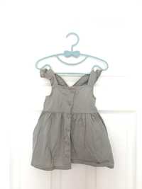 Sukienka sukieneczka niemowlęca pistacjowa HM H&M 68
