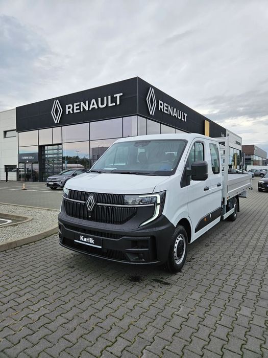 Renault Master Doka 7 os. 2.0 dci 170 KM  Dealer Renault Karlik Poznań DOKA 170KM skrzynia 4.0m