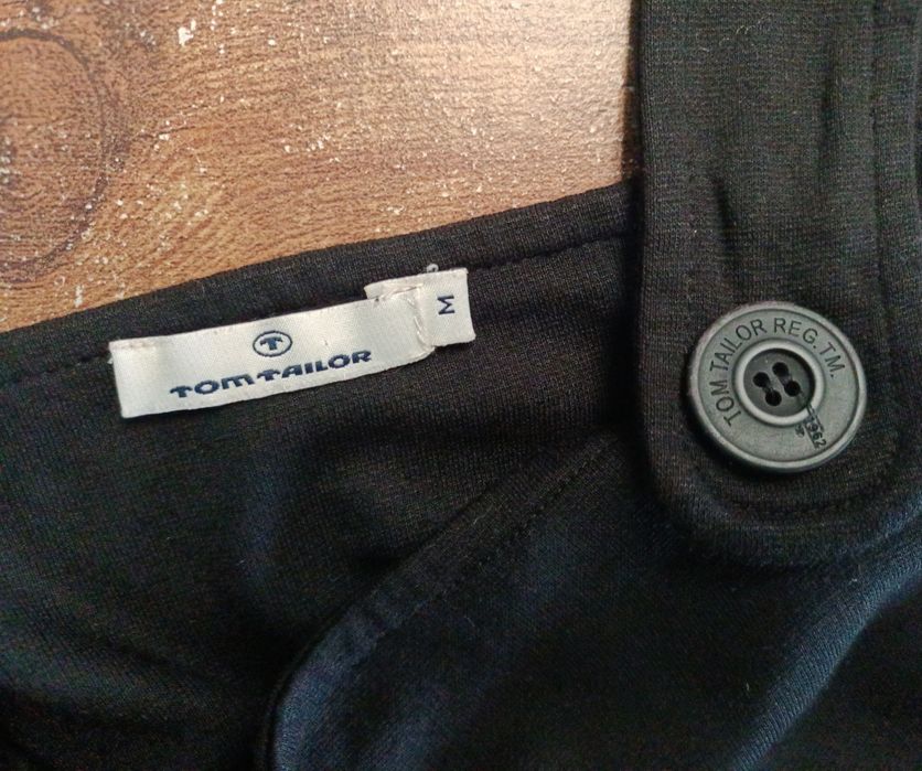 Sukienka ogrodniczka Tom Tailor z kieszeniami Boho tunika okazja