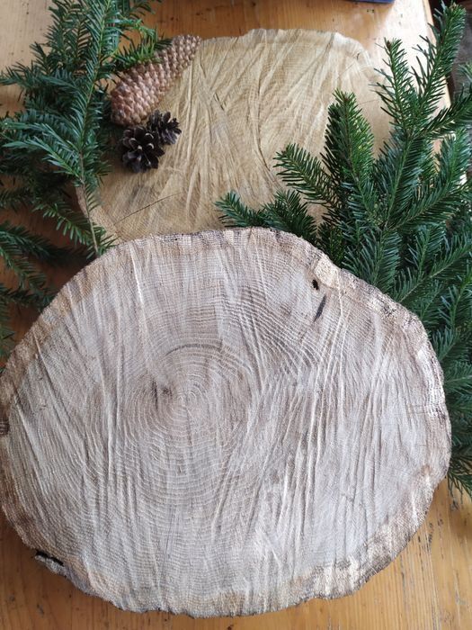 Plastry suche z czereśni, dębu