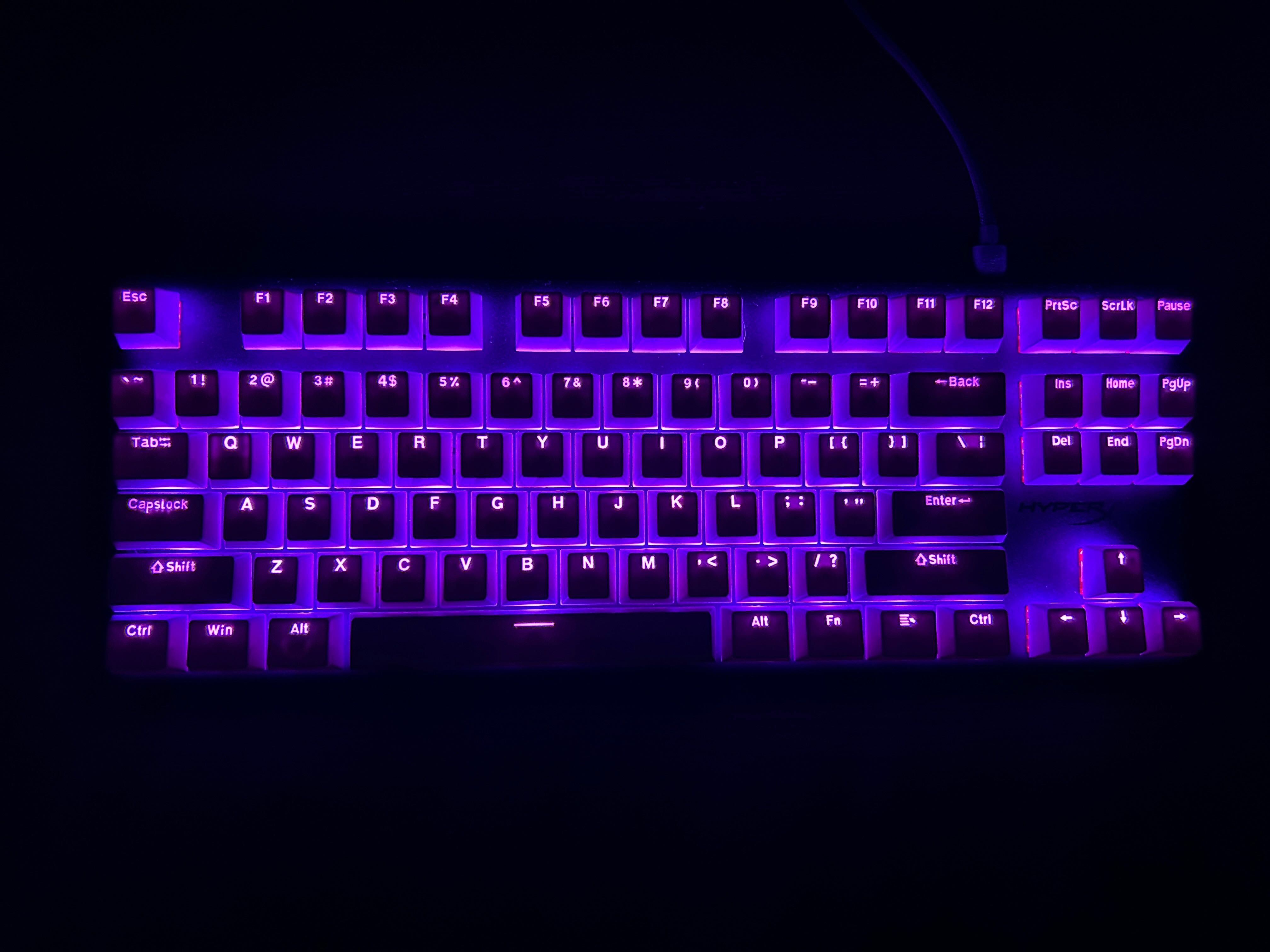 Механічна клавіатура HyperX Alloy Origins Core PBT TKL