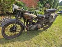 Motocykl Royal Enfield  Zabytki Przedwojenne z dokumentami