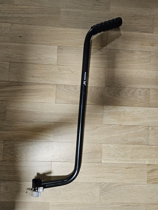 Woom 2 niebieski + rączka do nauki jazdy