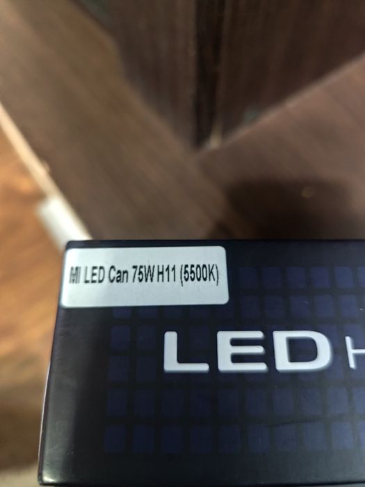 Michi mi led can H11 75W 12-16V 5500K