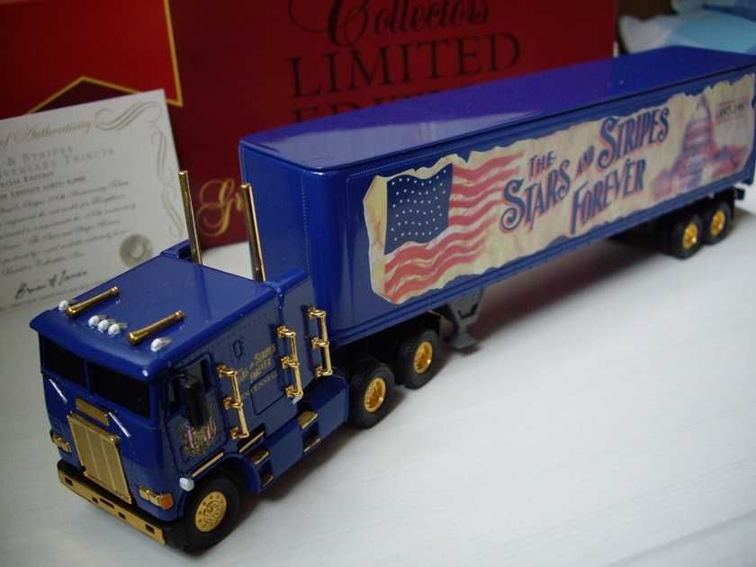Matchbox FREIGHTLINER COE Stars And Stripes Unikat