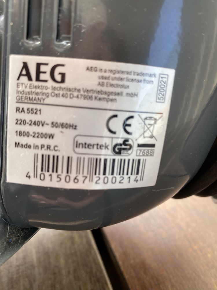 Aqueceder a óleo AEG