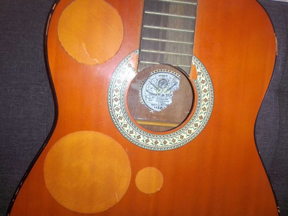 Viola caixa antiga asilveira