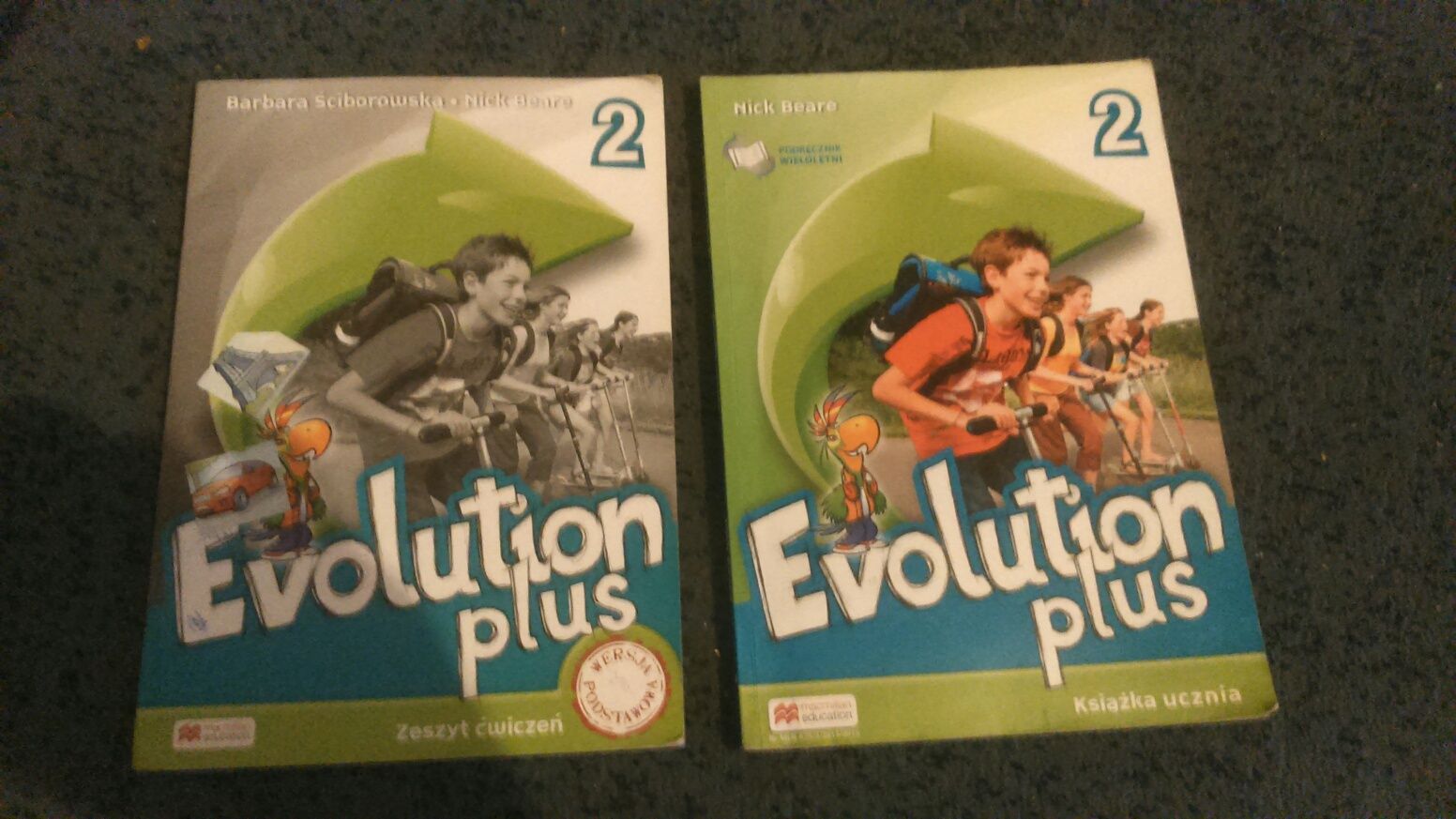 Evolution plus książka ucznia zeszyt ćwiczeń