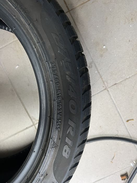 Opony zimowe pirelli 275/40 R18
