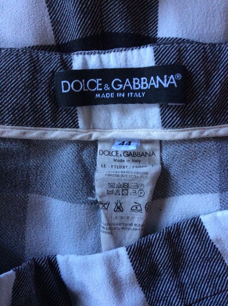 Женские брюки dolce gabbana Италия 100% оригинал размер 44
