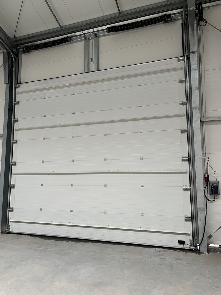 Brama segmentowa. Belgijska 400x350 antracyt outlet