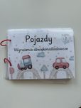 Książeczka logopedyczna edukacyjna dla dzieci lamibook Pojazdy