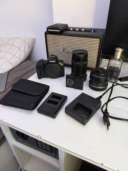 Vendo kit canon r50 mais extras