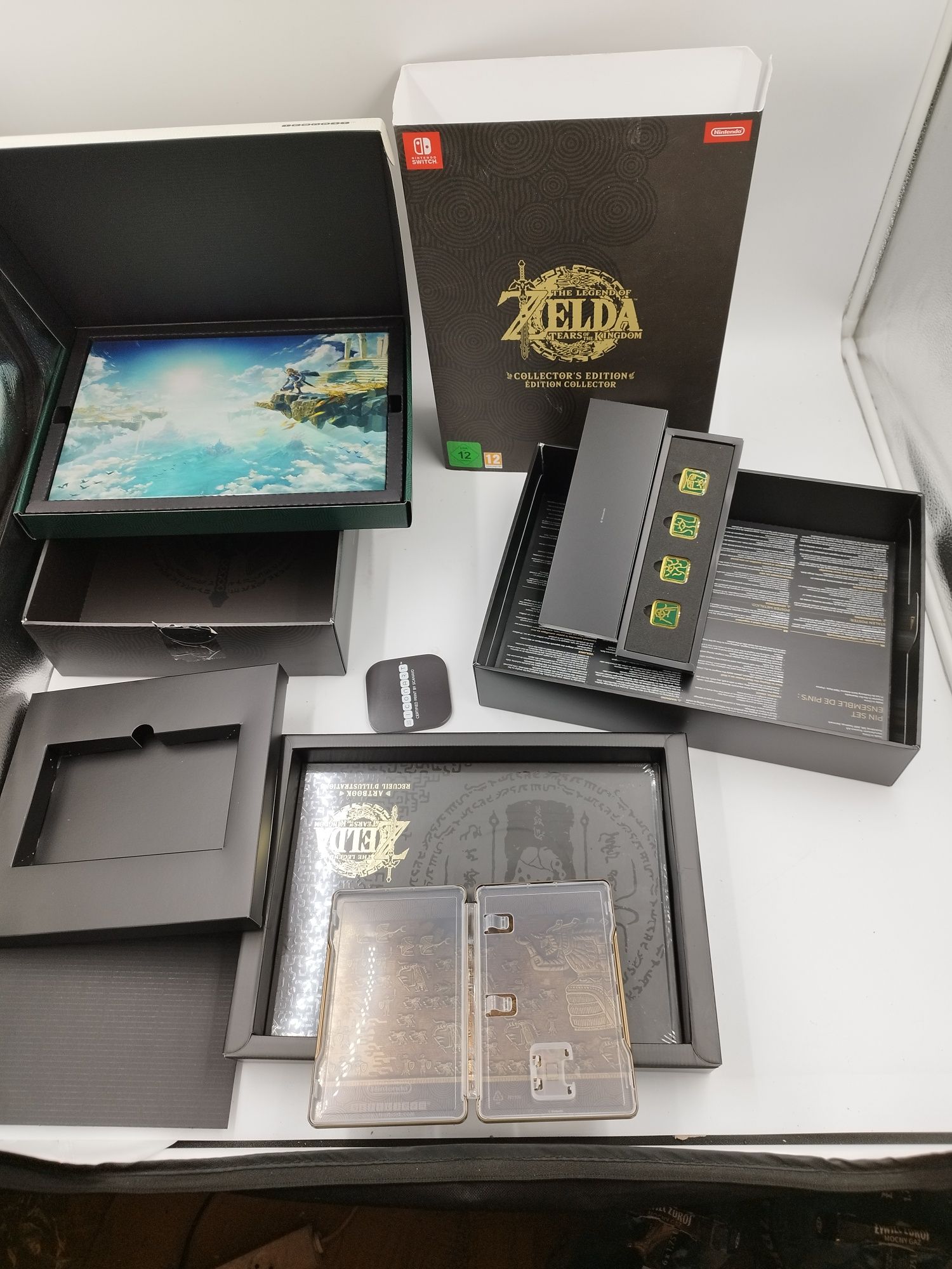 Nintendo the legend od Zelda twarz of the kingdom werjska kolekcjoners
