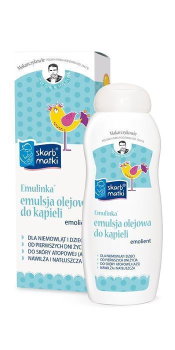 Emulsja Olejowa do Kąpieli dla Niemowląt i Dzieci - Skarb Matki 250ml