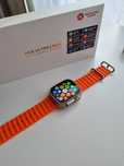 Smartwatch HK9 Ultra 2 Max pasek pomarańczowy