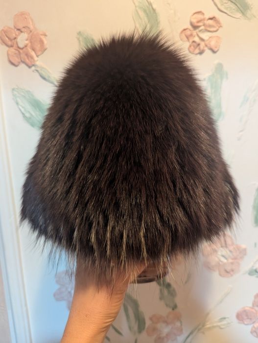 Жіноча зимова шапка з песця