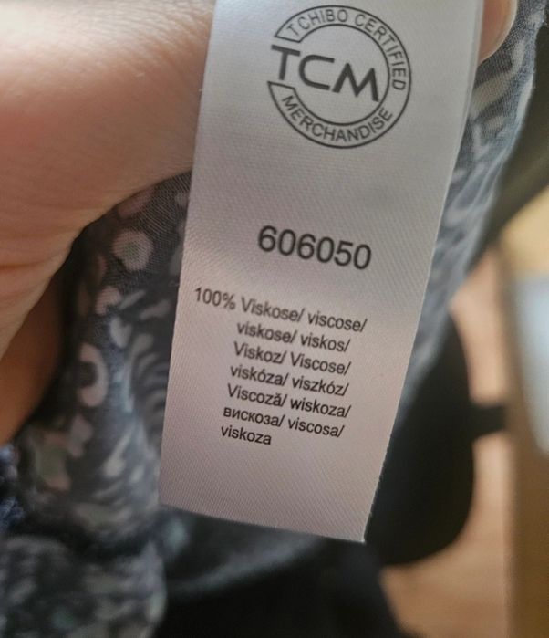 Piękna sukienka w panterkę na codzień,  Tchibo