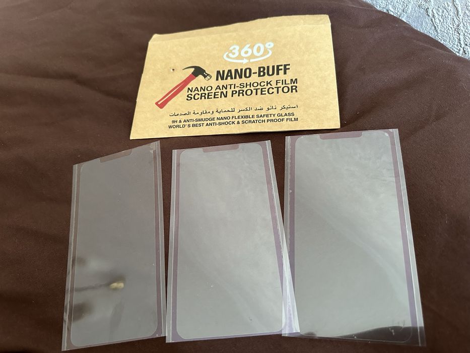 1+1=3/Нано поліуретанова захисна плівка диспл Iphone 11 12 13 PRO MAX