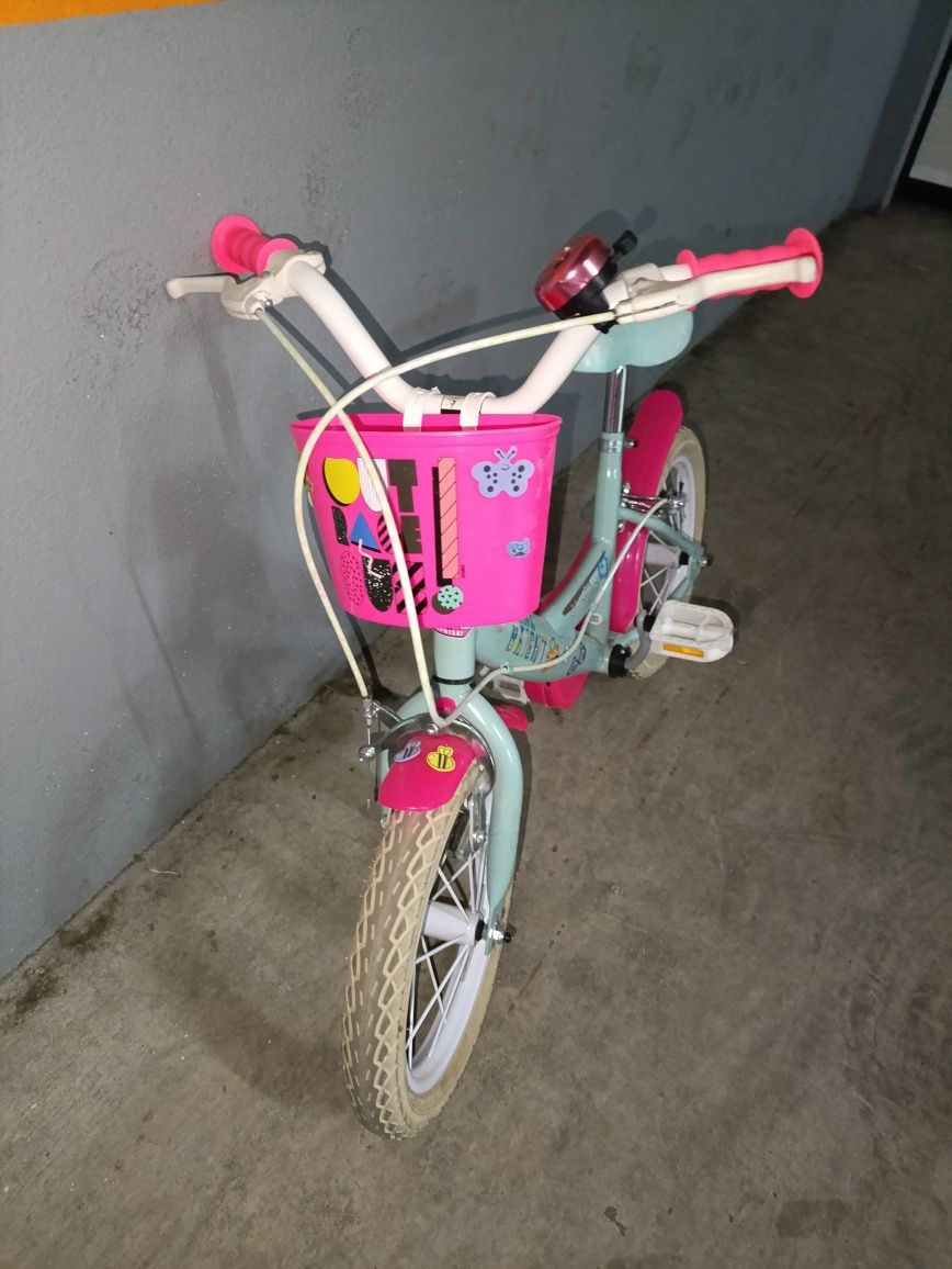 Bicicleta criança menina LOL - Roda 16