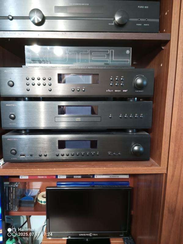 Rotel A14 MKII, CD14 MKII, T14 zestaw wieża