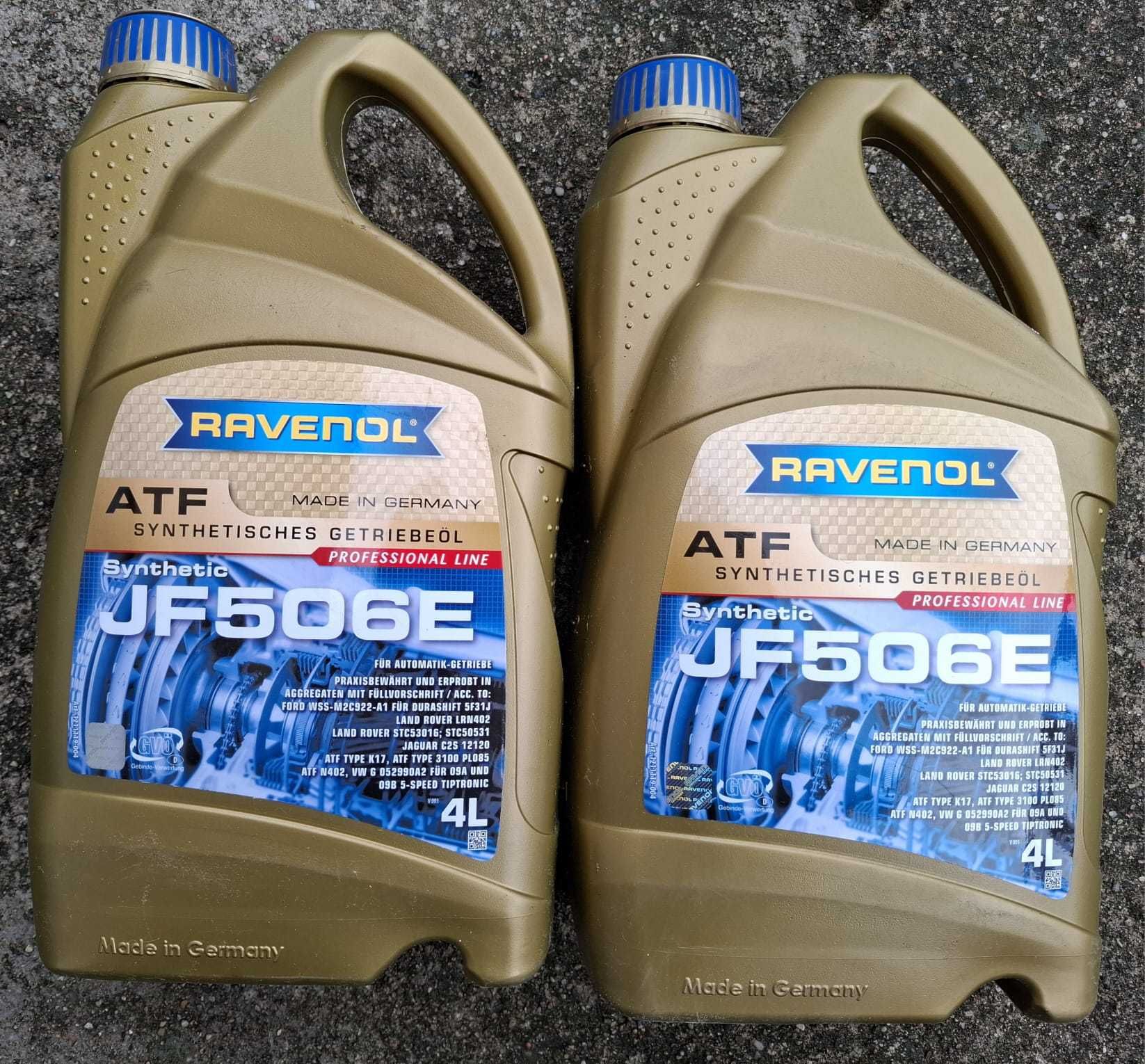 Olej do automatycznej skrzyni biegów, Ravenol JF506E 4L x2