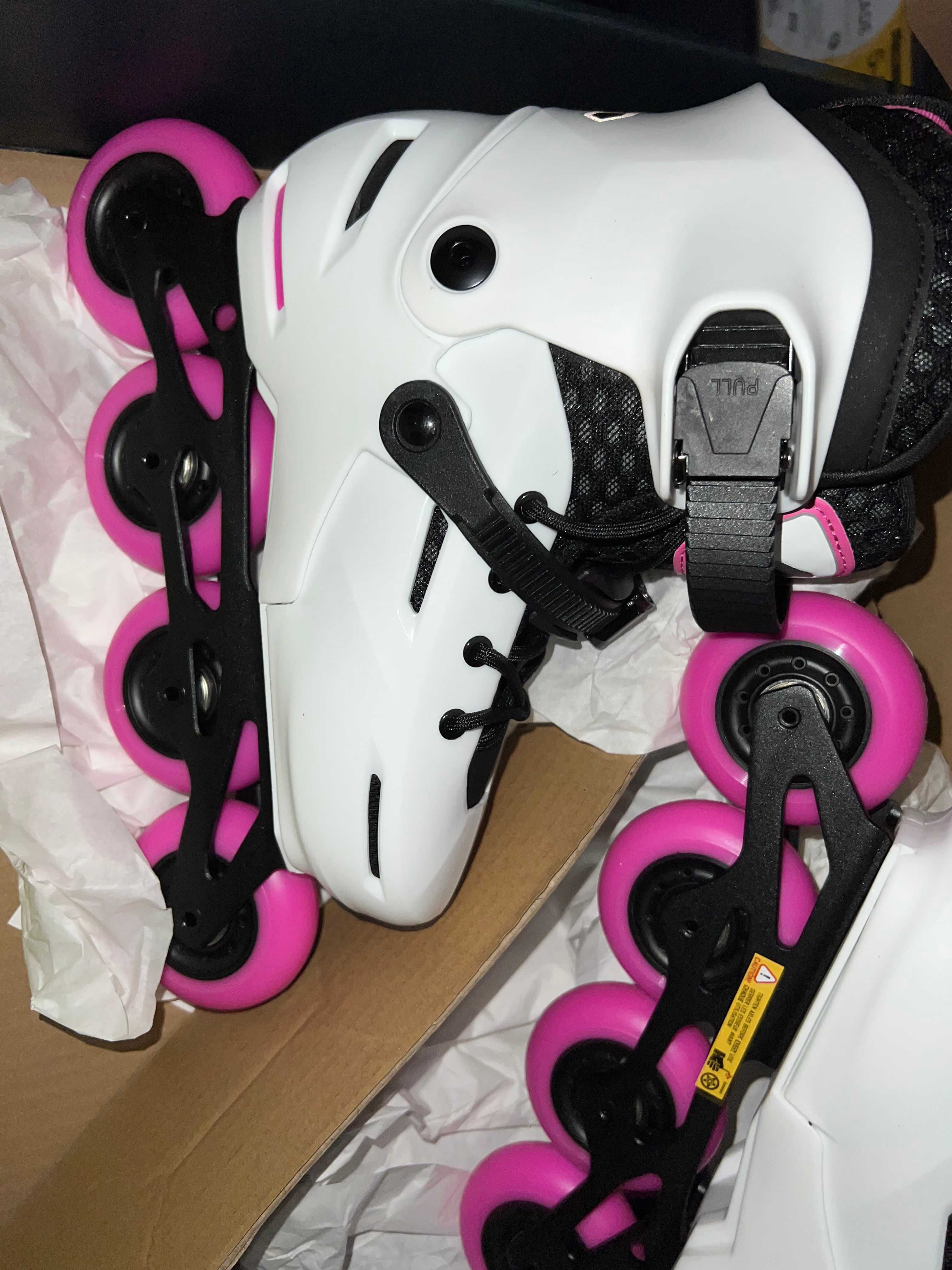 Детские ролики Rollerblade Apex G White/Pink