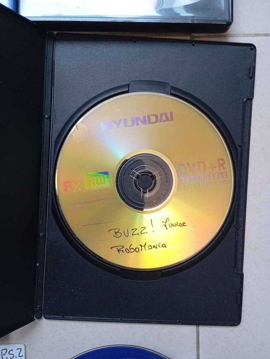 Caixas jogos ps2, demos e backups