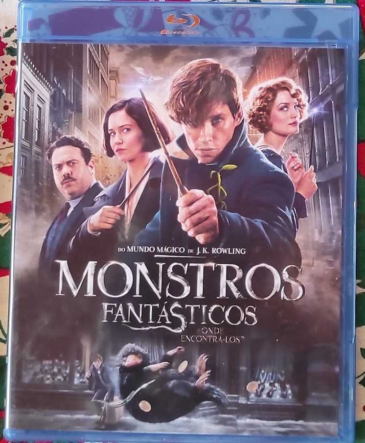 Filme Monstros Fantásticos Onde Encontrá-los em Blu-Ray